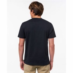 T-shirt à manches courtes homme Rip Curl Horizon Badge Noir Homme