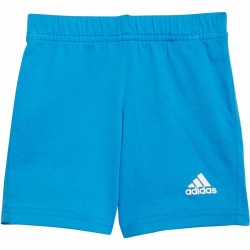 Ensemble de Sport pour Enfants Adidas Essentials Bleu Gris