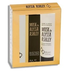 Set mit Damenparfüm Alyssa Ashley Musk EDT 2 Stücke