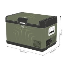 Mini Fridge Yolco GCX37 Green 50 W 37 L