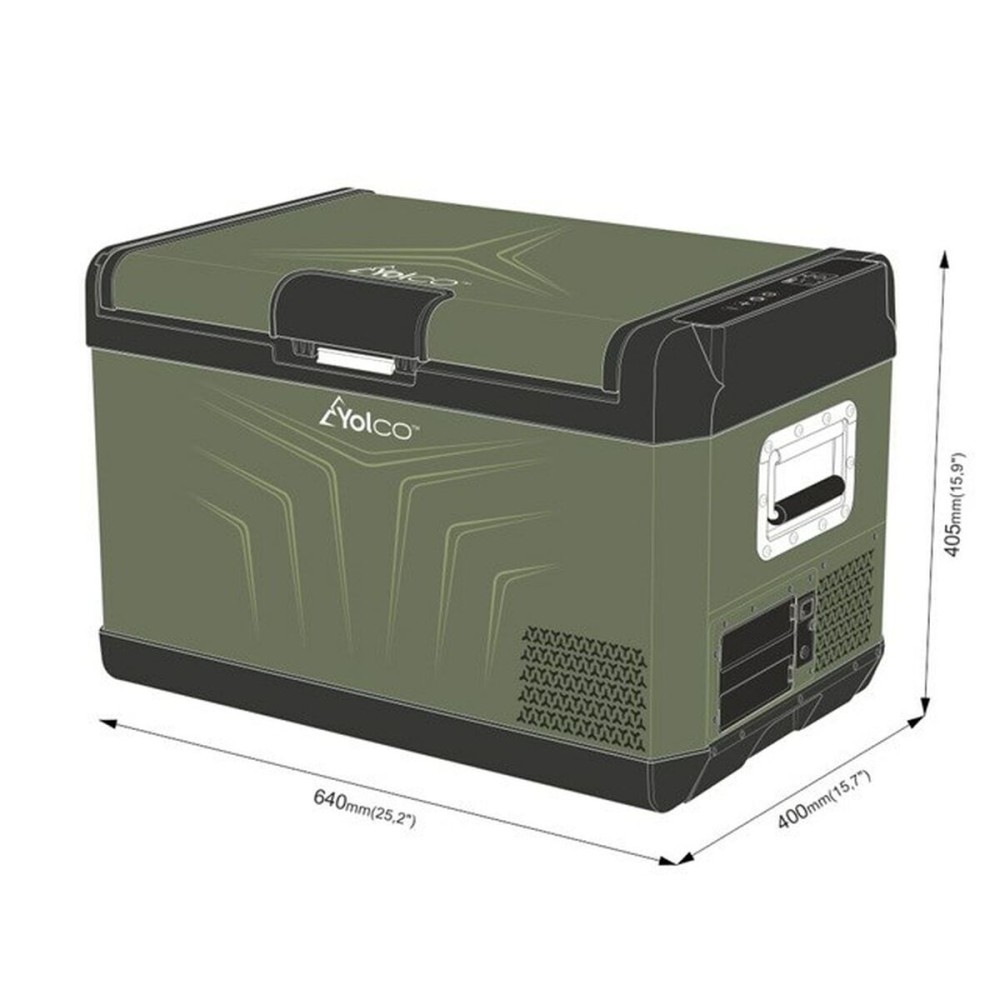 Mini réfrigérateur Yolco GCX37 Vert 50 W 37 L
