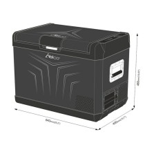 Mini Fridge Yolco GCX47 Black 50 W 47 L