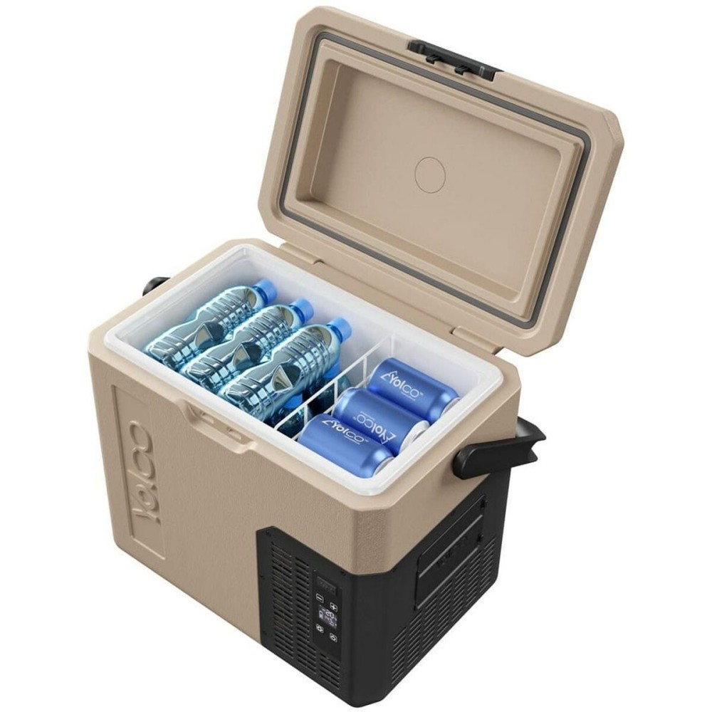 Mini Fridge Yolco ET18 SAND Sand 60 W 17 L