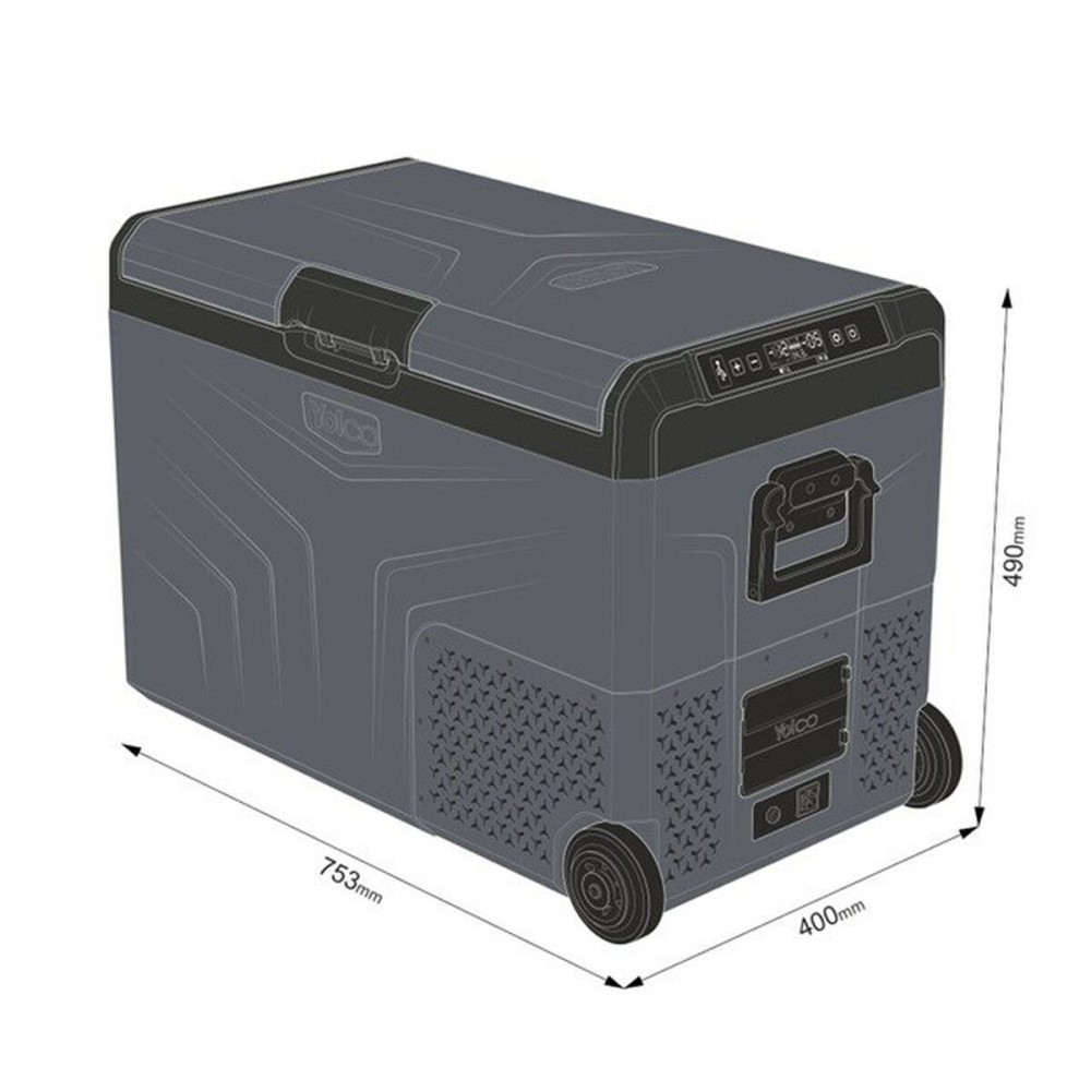 Mini Fridge Yolco TCX50 60 W 10 L 40 L 52 L