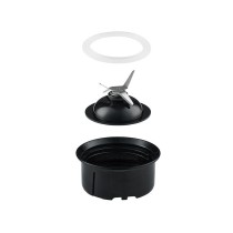 Cup Blender Lafe LAFBLE47472 Black black 1,5 L