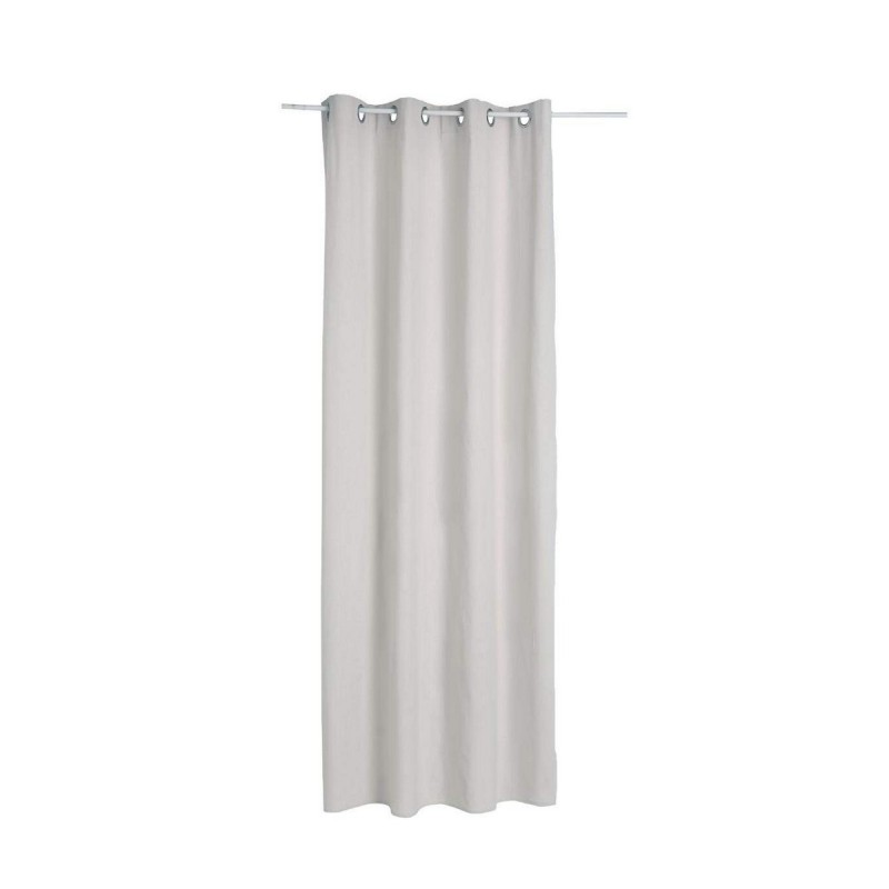 Curtain Atmosphera Panama Beige Polyester (260 x 140 cm)