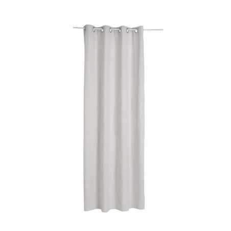 Curtain Atmosphera Panama Beige Polyester (260 x 140 cm)