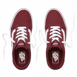 Chaussures casual femme Vans Ward Rouge