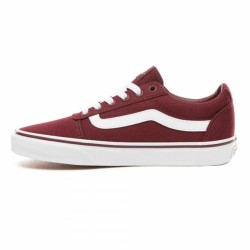 Chaussures casual femme Vans Ward Rouge