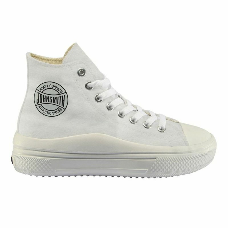 Women's casual trainers John Smith Licy High White