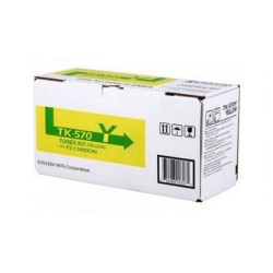 Toner original Kyocera TK-570Y Jaune