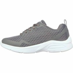 Chaussures de Sport pour Enfants Skechers Microspec Max Gris