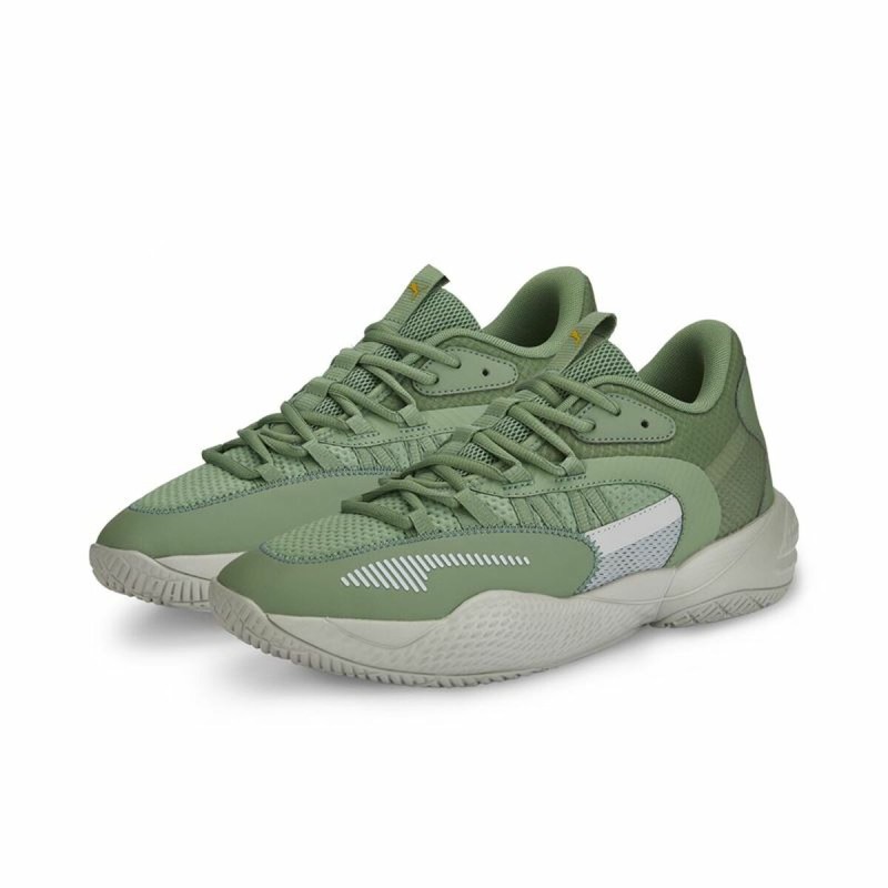 Basketballschuhe für Erwachsene Puma Court Rider 2.0 grün Unisex