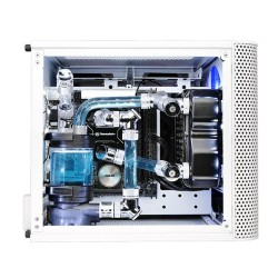 Boîtier Demi Tour Mini ITX THERMALTAKE Core V1 Snow Edition Blanc