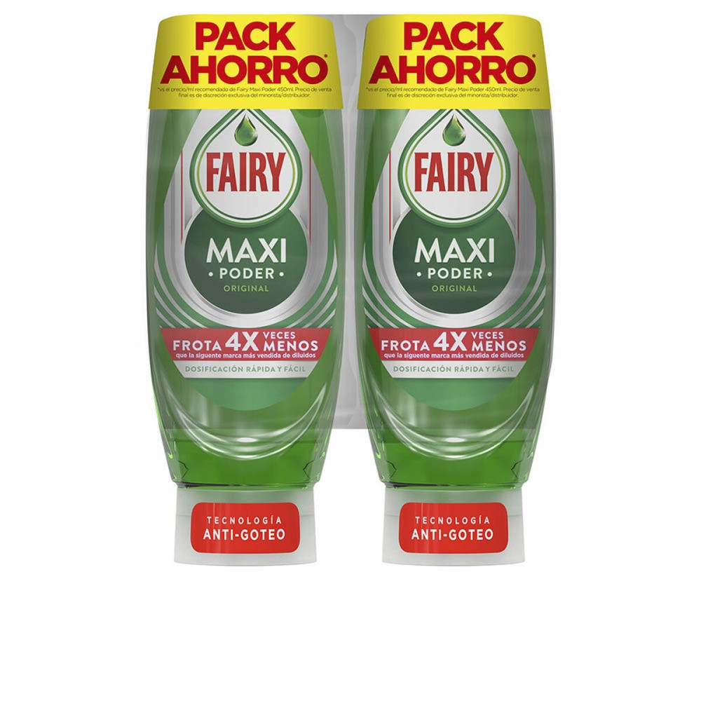 Geschirrspülmittel Fairy MAXI PODER 450 ml 2 Stück