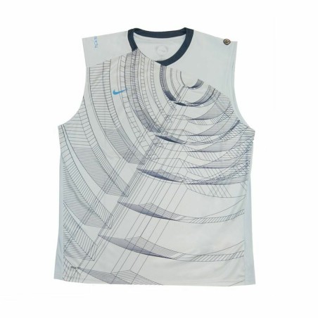 Maillot de Corps sans Manches pour Homme Nike Summer Total 90 Gris clair