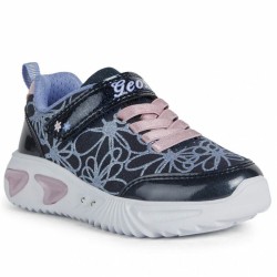 Children’s Casual Trainers Geox Assiter Navy Blue