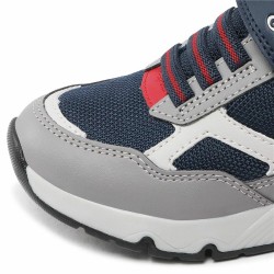 Jungen Sneaker Geox Rooner Grau Marineblau