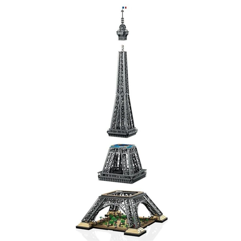 Playset Lego Icons: Eiffel Tower - Paris, France 10307 10001 Pieces 57 x 149 x 57 cm