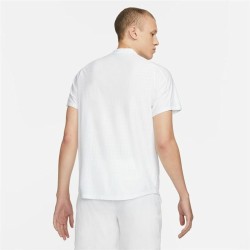 Men’s Short Sleeve Polo Shirt Nike Court Dri-Fit Advantage White