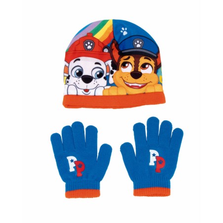 Bonnet et gants The Paw Patrol Friendship Bleu