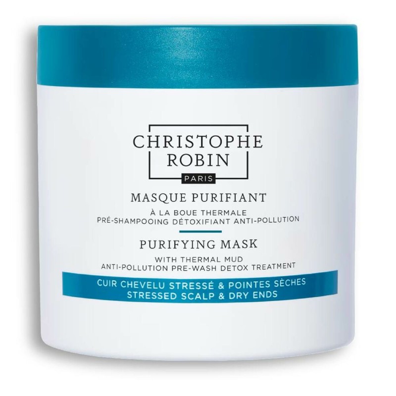 Masque pour cheveux Christophe Robin Purifying Mud 250 ml