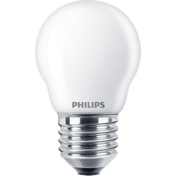 LED-Lampe Philips F 40 W 4,3 W E27 470 lm 4,5 x 8,2 cm (2700 K)