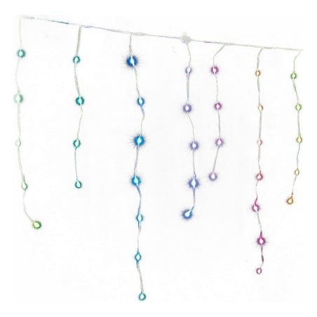 LED Curtain Lights Icicle Multicolour (300 x 70 cm)