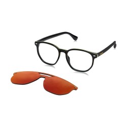 Brillenfassung Havaianas UBATUBA-CS-807-UZ Schwarz Rot Ø 51 mm