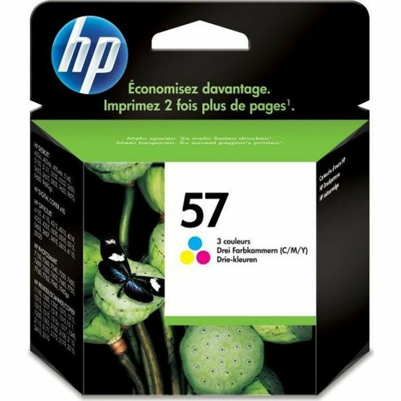 Original Ink Cartridge HP 57 Yellow Cyan Magenta