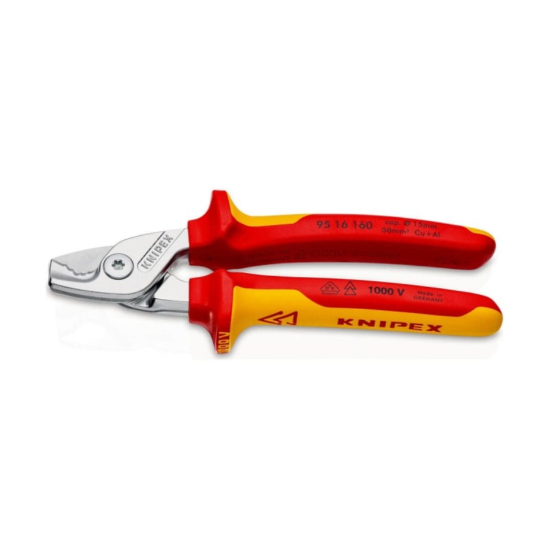 Ciseaux Knipex 9516160sb Pinces à dénuder 160 mm