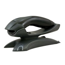 Lecteur de code barres avec support Honeywell Voyager 1202G