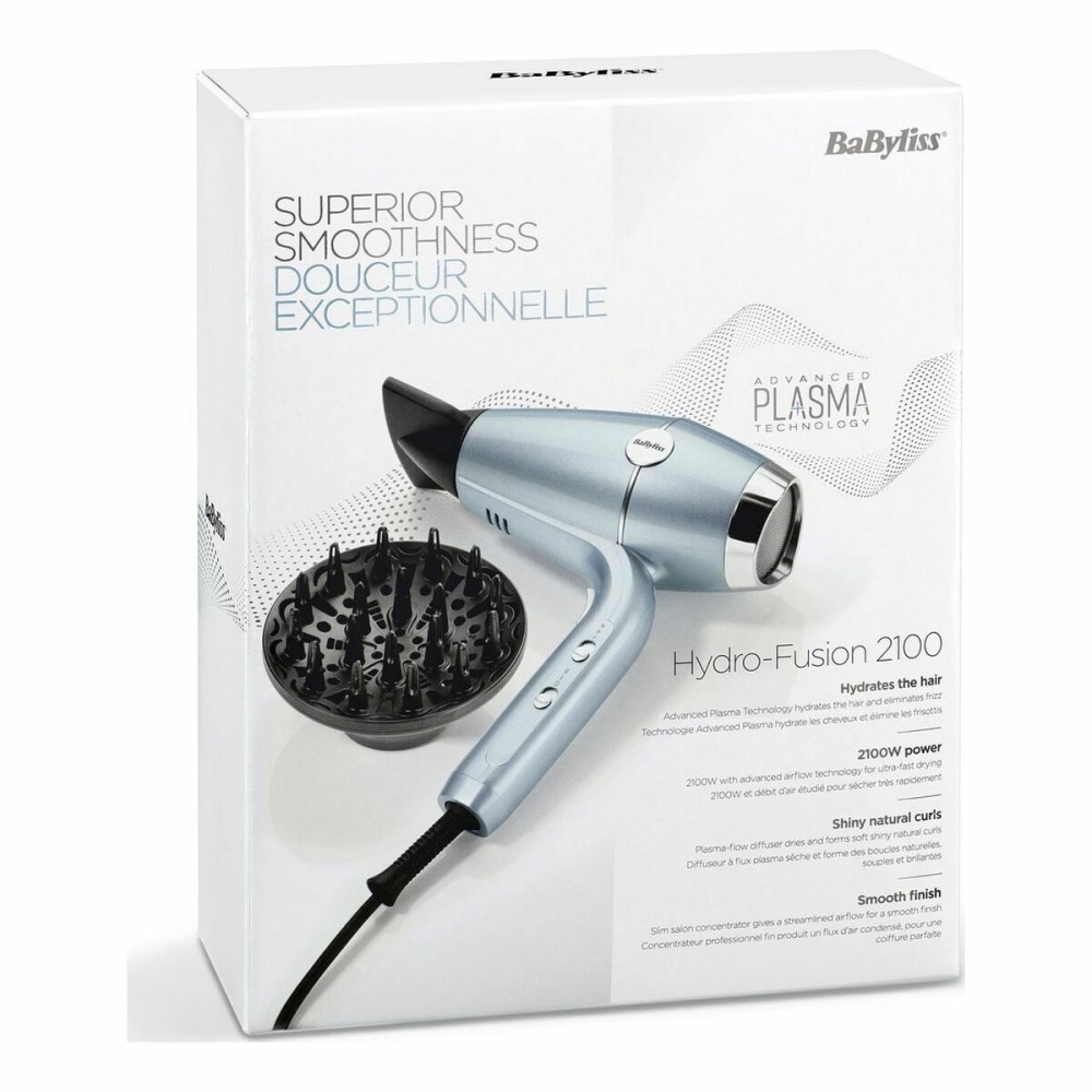 Föhn Babyliss Blau Metallic 2100 W