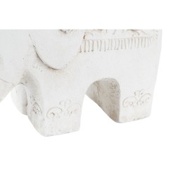 Decorative Figure DKD Home Decor White Elephant Oriental 44 x 22 x 40 cm