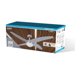 Ventilateur de Plafond avec Lumière EDM 33807 Caspio 60 W