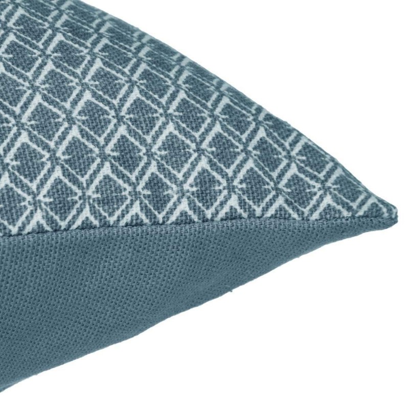 Coussin Atmosphera Otto Bleu Coton (50 x 30 cm)