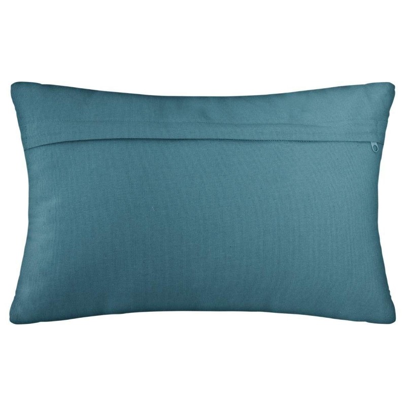 Cushion Atmosphera Otto Blue Cotton (50 x 30 cm)