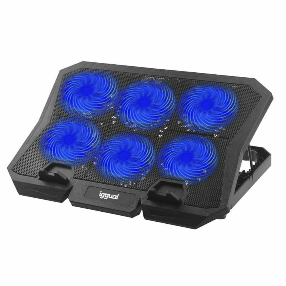 Cooling Base for a Laptop iggual IGG319703 Black