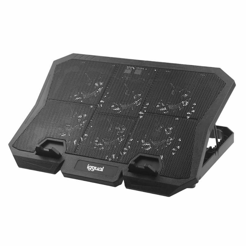 Cooling Base for a Laptop iggual IGG319703 Black
