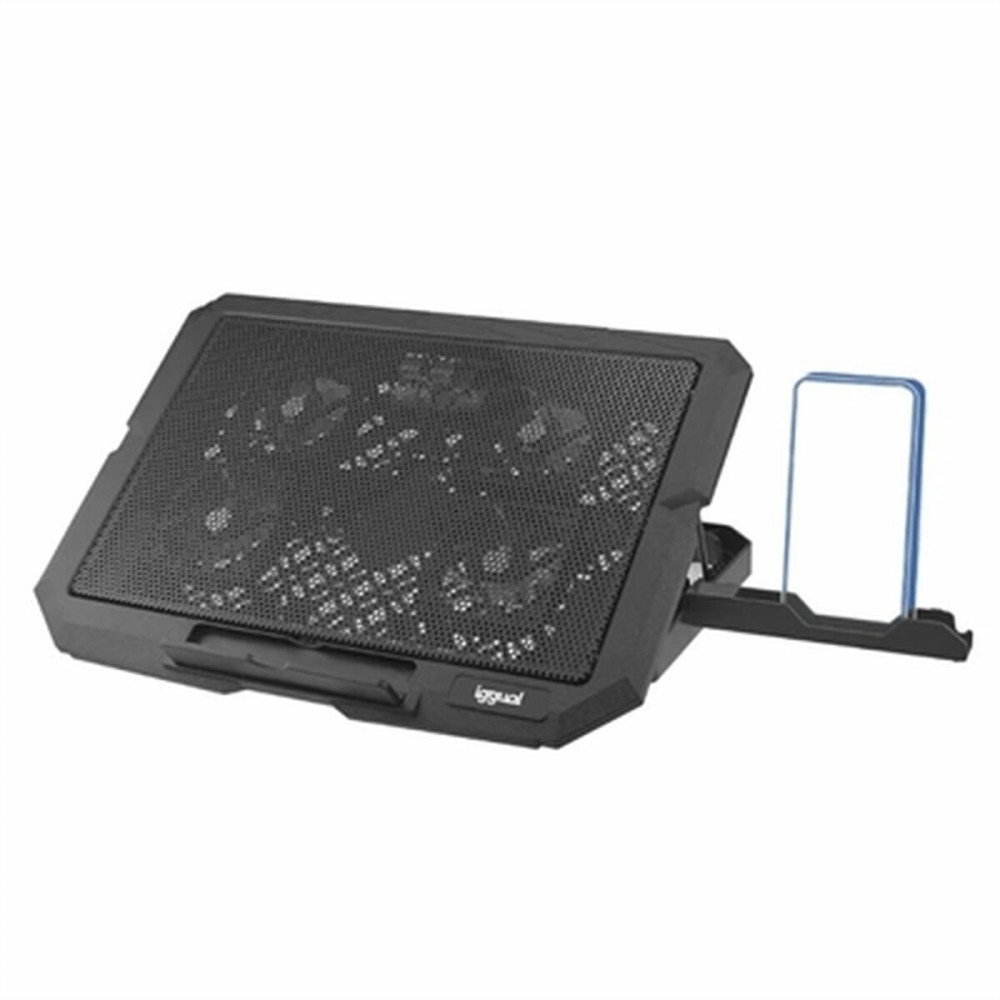 Cooling Base for a Laptop iggual IGG319710 Black