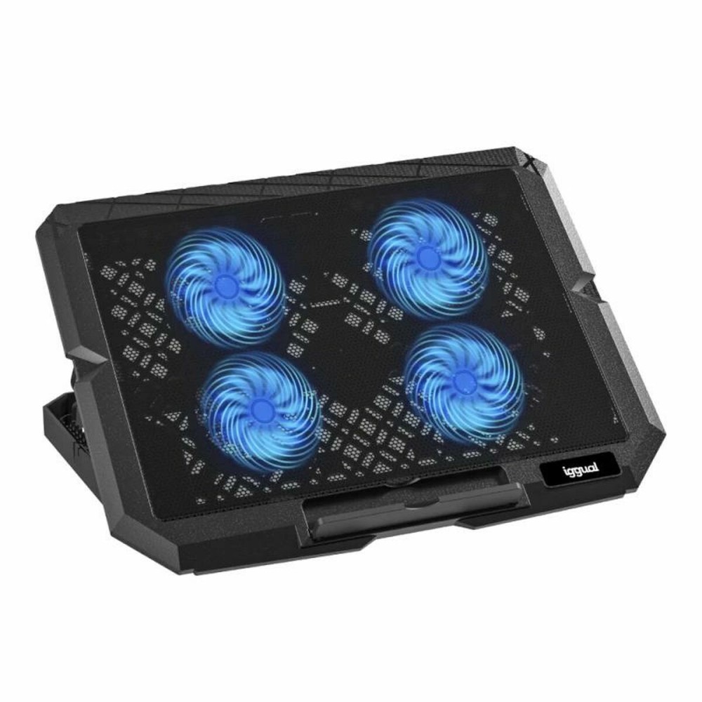 Cooling Base for a Laptop iggual IGG319710 Black