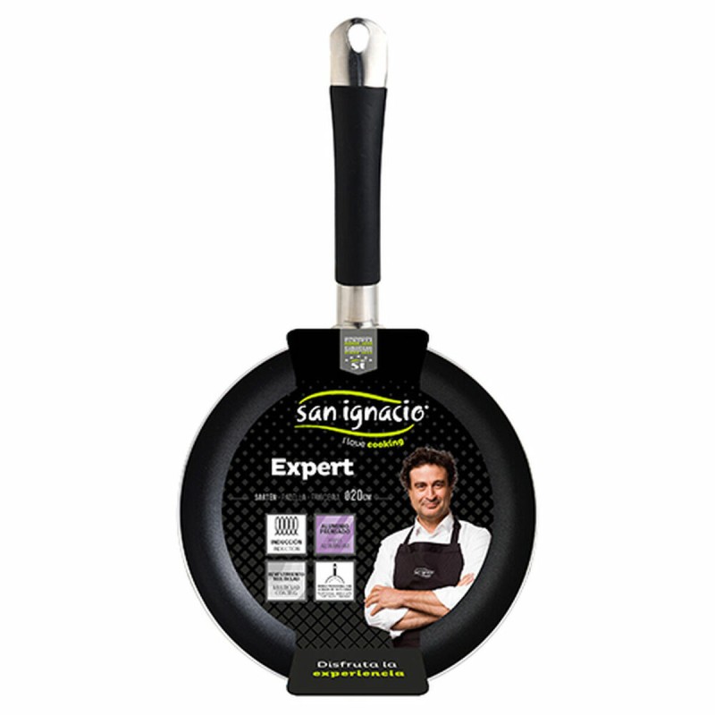 Pan San Ignacio Expert sg9515 Black Aluminium Ø 20 cm