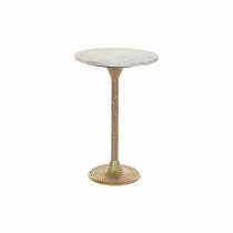 kleines Beistelltischchen DKD Home Decor Weiß Gold 40 x 40 x 61 cm