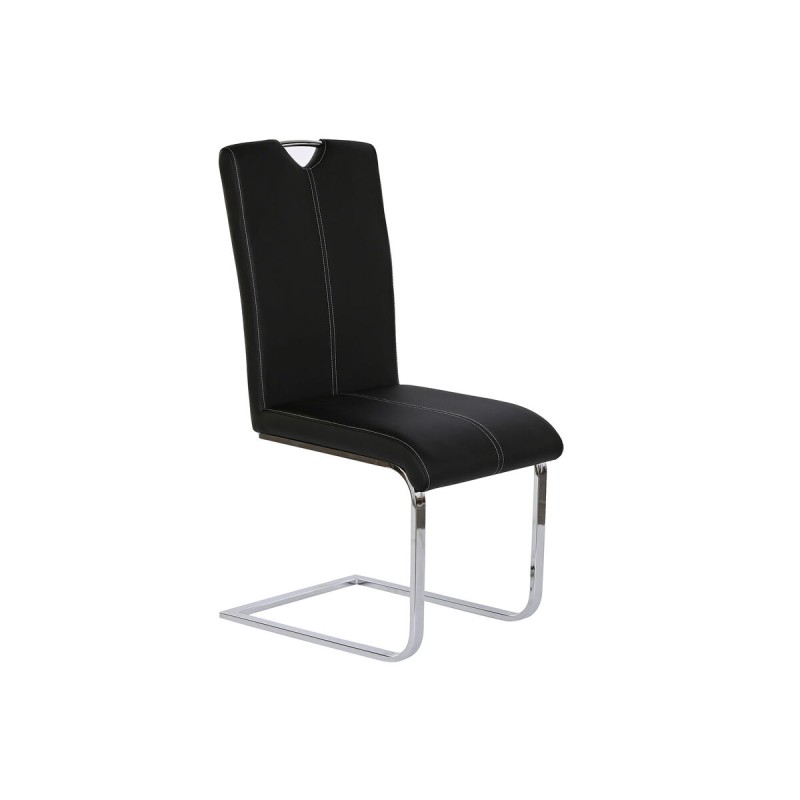 Dining Chair DKD Home Decor Black Metal Polyurethane (59 x 45 x 102 cm)