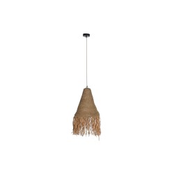 Deckenlampe DKD Home Decor natürlich Eisen 50 W Jute (44 x 44 x 67 cm)