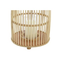 Candleholder DKD Home Decor Crystal Bamboo (25 x 25 x 56 cm)