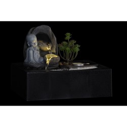 Springvand DKD Home Decor Buddha Harz Orientalisch 29 x 21 x 23 cm (2 Stück)