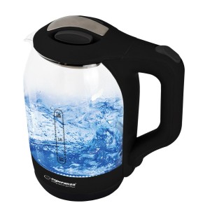 Wasserkocher Esperanza EKK025K Schwarz Bunt Glas Kunststoff 1500 W 1,7 L