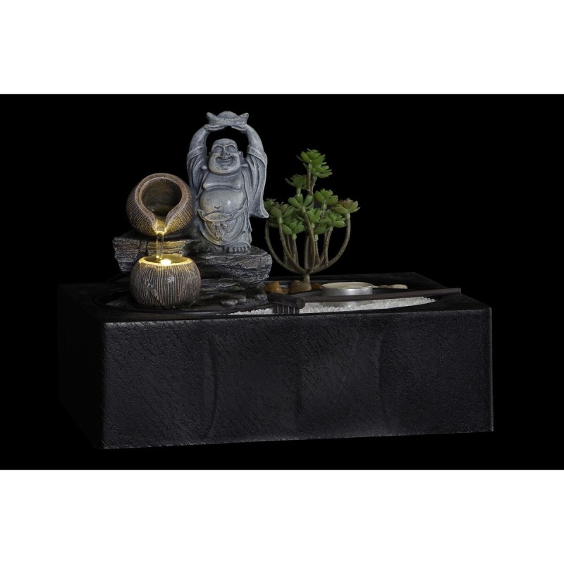 Fountain DKD Home Decor Buddha Resin Oriental 29 x 21 x 23 cm (2 Units)