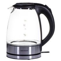 Wasserkocher Esperanza EKK012 Schwarz Glas Kunststoff 2200 W 1,7 L
